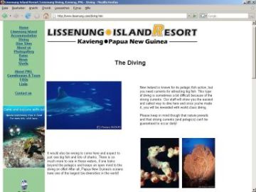 Lissenung Diving - Papua New Guinea