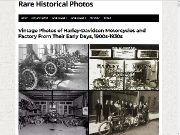 Rare Photos of Harley-Davidson